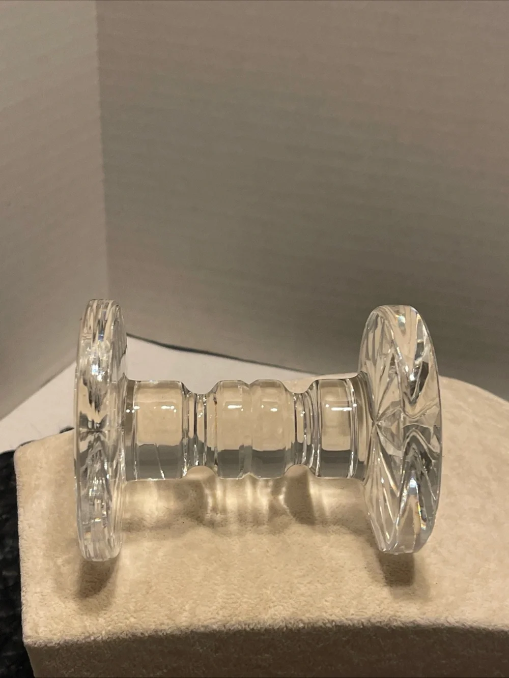 Vintage Crystal Waterford knife rest